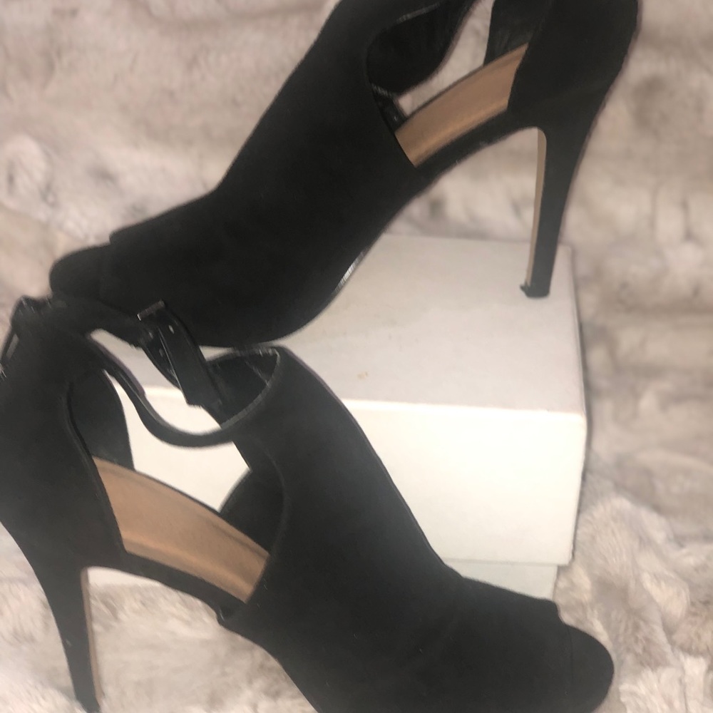 Black suede Shoes